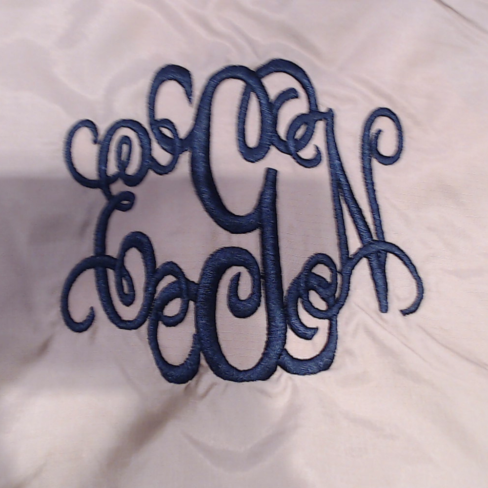 BLOOPER CLOTHING: Monogrammed Lightweight Rain Jacket