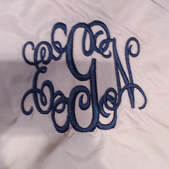 BLOOPER CLOTHING: Monogrammed Lightweight Rain Jacket