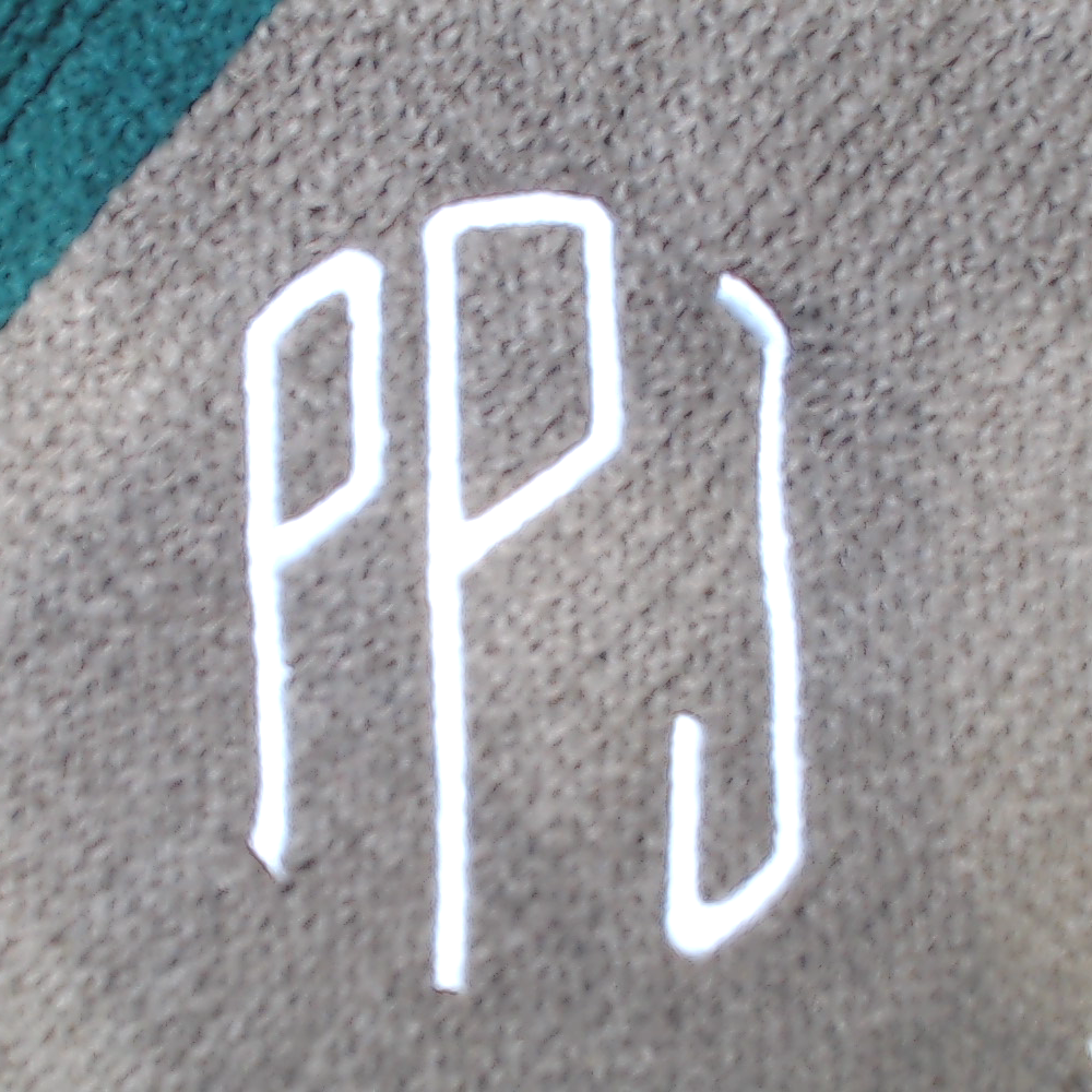 BLOOPER KIDS: Monogrammed Kids Striped Poncho