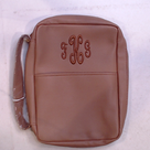BLOOPER ACCESSORY: Monogrammed Bible Carrier Bag