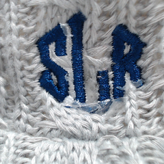 BLOOPER KIDS: Monogrammed Baby Booties