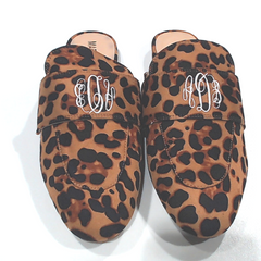 BLOOPER SHOES: Monogrammed Loafers