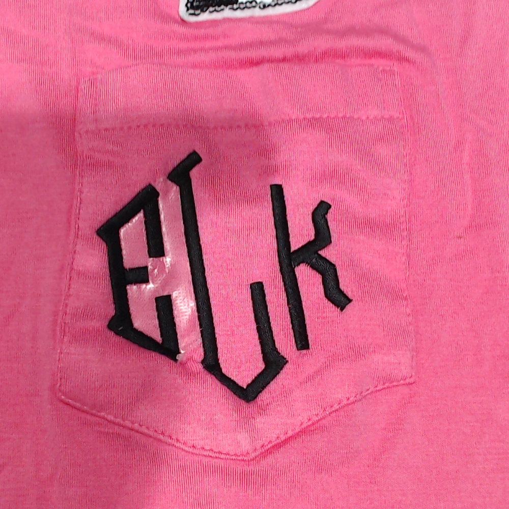 BLOOPER CLOTHING: Monogrammed Sequin Teacher Tee