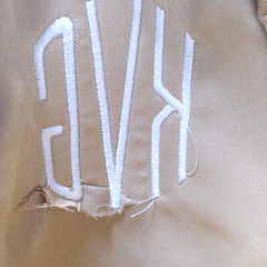 BLOOPER BAG: Monogrammed Sling Bag
