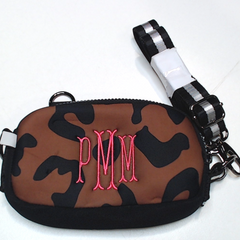 BLOOPER ACCESSORY: Monogrammed Neoprene Phone Crossbody