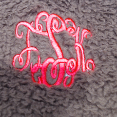 BLOOPER CLOTHING: Monogrammed Sherpa Pullover