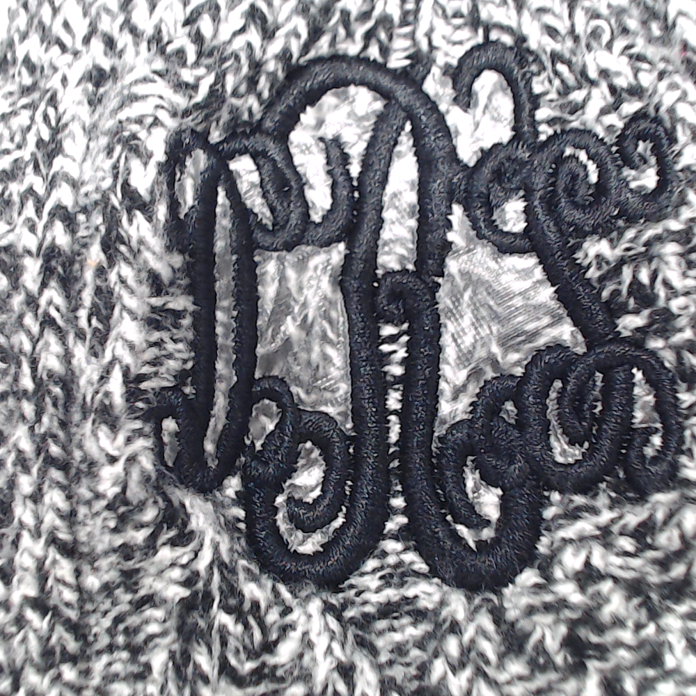 BLOOPER ACCESSORY: Monogrammed Socks