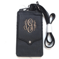 BLOOPER BAG: Monogrammed Phone Crossbody