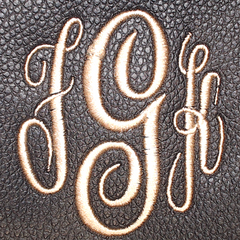 BLOOPER BAG: Monogrammed Phone Crossbody