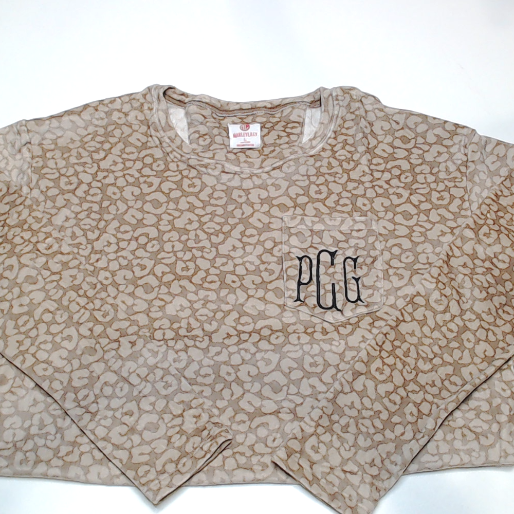 BLOOPER CLOTHING: Monogrammed Softspun Lounge Shirt