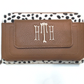 BLOOPER ACCESSORY: Monogrammed Phone Wallet Wristlet
