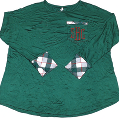 BLOOPER CLOTHING: Monogrammed Pajama Shirt