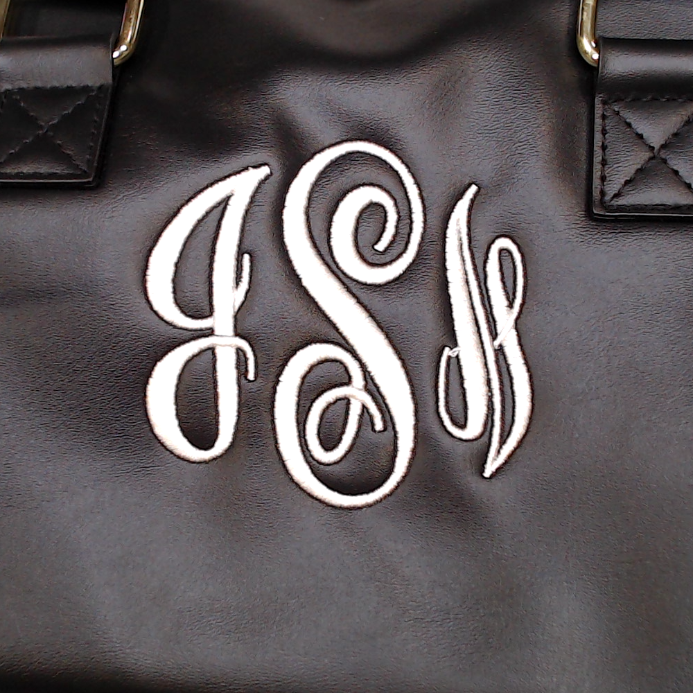 BLOOPER BAG: Monogrammed Harper Handbag