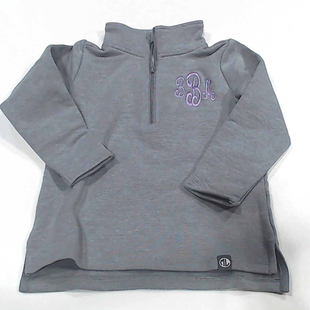 BLOOPER KIDS: Monogrammed Kids Pullover Sweatshirt