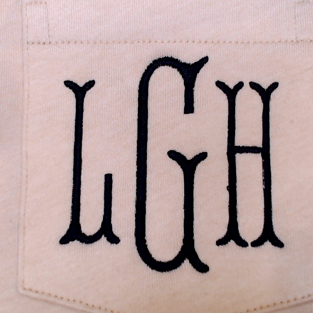 BLOOPER KIDS: Monogrammed Kids Long Sleeve Shirt
