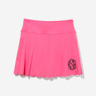 Monogrammed Skort | Pink Scallop