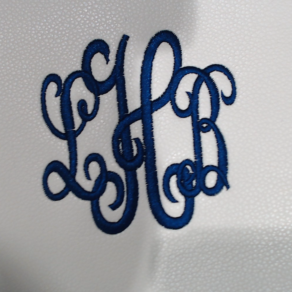 BLOOPER BAG: Monogrammed Laptop Tote Bag