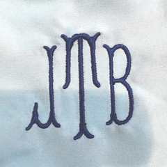 BLOOPER KIDS: Monogrammed Boys Swim Trunks