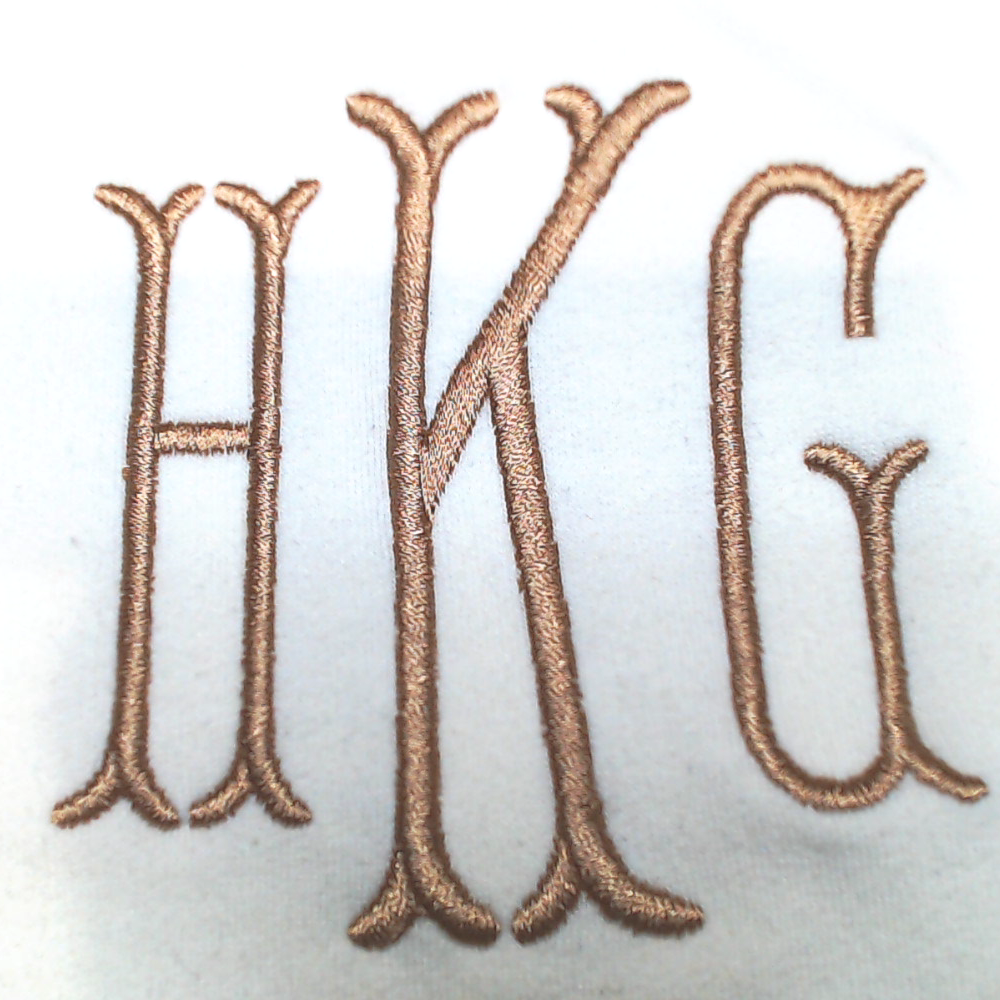 BLOOPER CLOTHING: Monogrammed Quarter Zip Sweatshirt