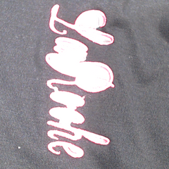 BLOOPER CLOTHING: Monogrammed Peplum Top