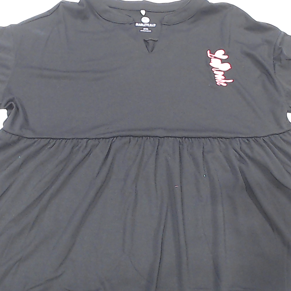 BLOOPER CLOTHING: Monogrammed Peplum Top