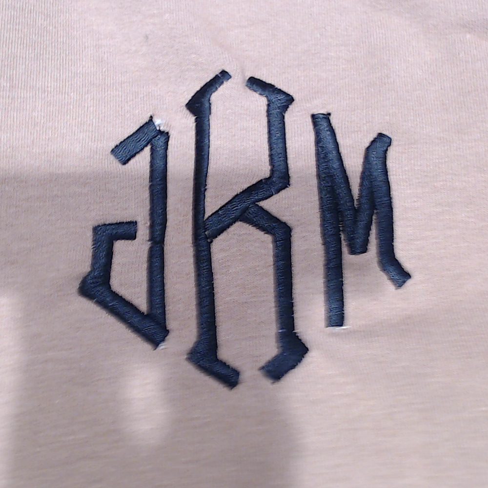 BLOOPER CLOTHING: Monogrammed Quarter Zip Sweatshirt