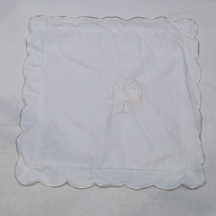 BLOOPER ACCESSORY: Monogrammed Pillow Sham