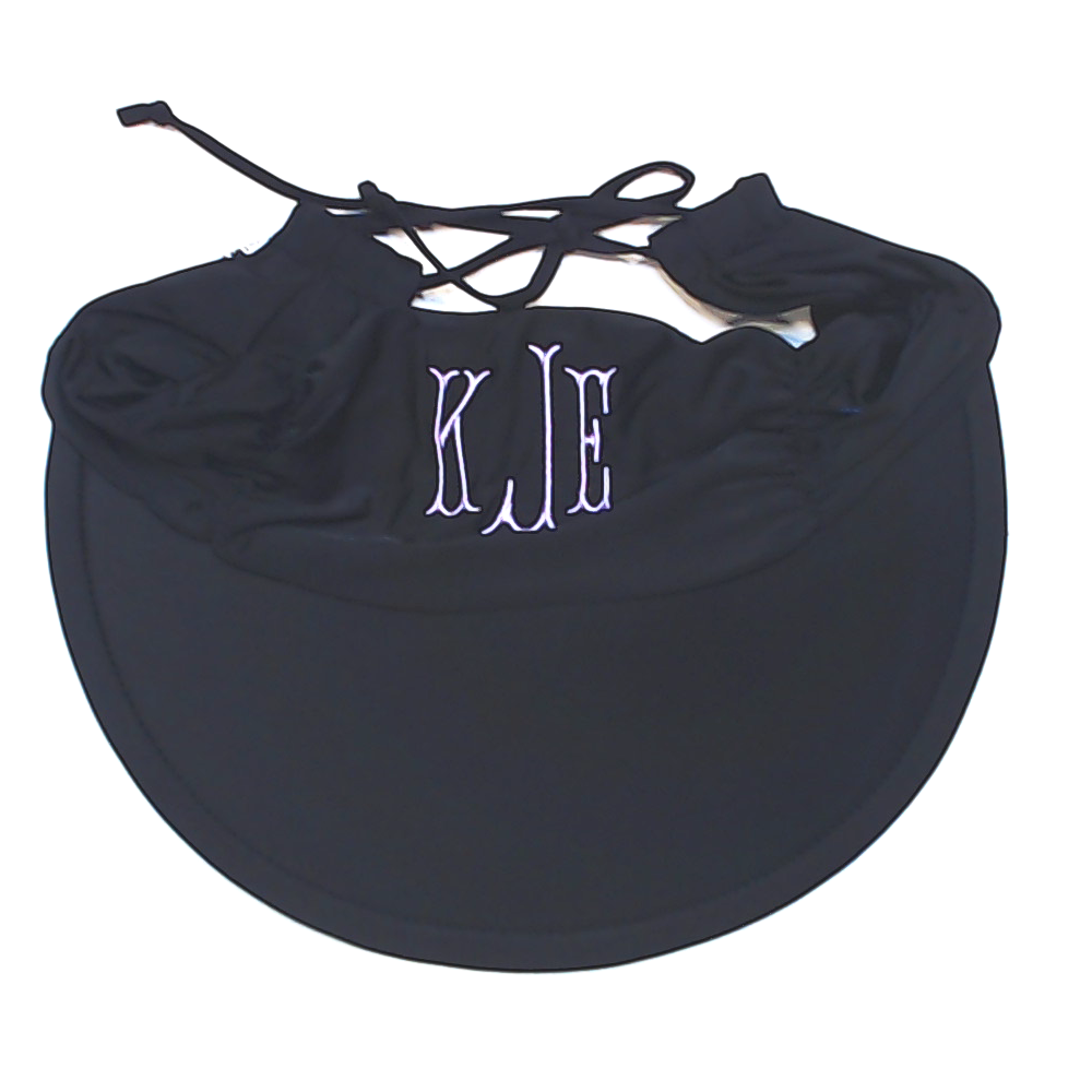 BLOOPER SWIM: Monogrammed Swim Visor