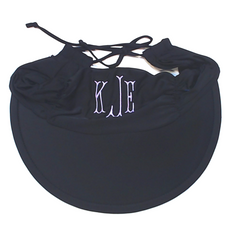BLOOPER SWIM: Monogrammed Swim Visor