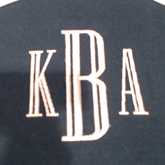BLOOPER BAG: Monogrammed Wavy Top Tote