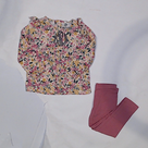 BLOOPER KIDS: Monogrammed Kids Ruffle Set