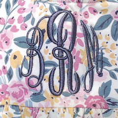 BLOOPER KIDS: Monogrammed Kids Ruffle Set