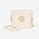 Monogrammed Classic Crossbody | Bone