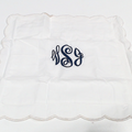 BLOOPER ACCESSORY: Monogrammed Pillow Sham
