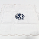 BLOOPER ACCESSORY: Monogrammed Pillow Sham