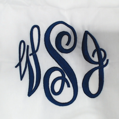 BLOOPER ACCESSORY: Monogrammed Pillow Sham