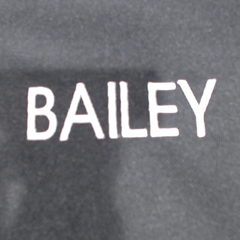 BLOOPER BAG: Monogrammed Extra Large Tote Bag