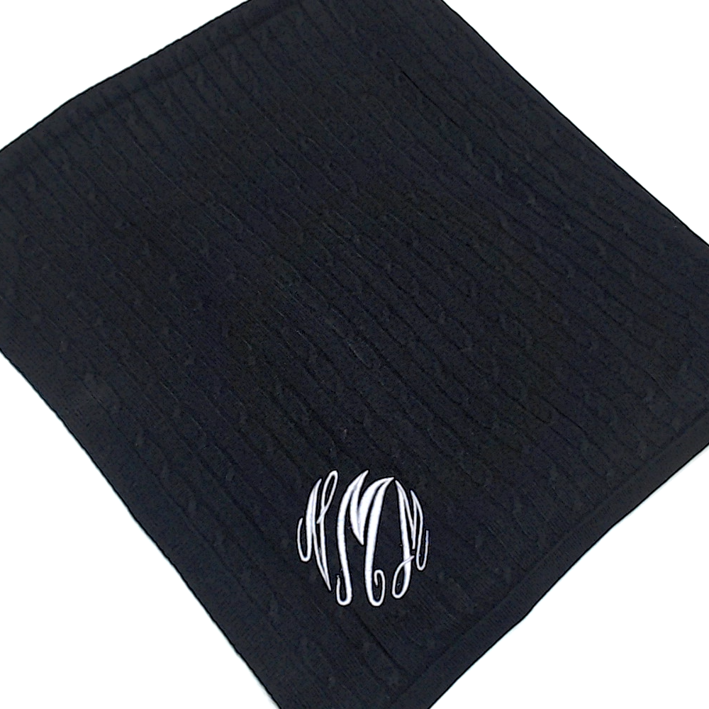 BLOOPER CLOTHING: Monogrammed Poncho