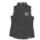 BLOOPER CLOTHING: Monogrammed Reversible Vest