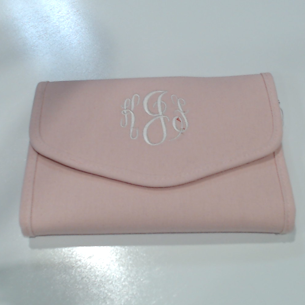 BLOOPER ACCESSORY: Monogrammed Travel Jewelry Organizer