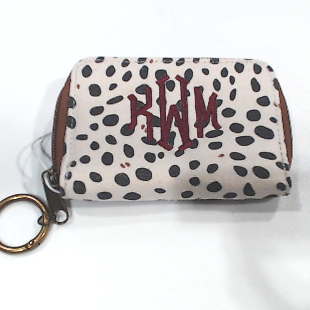 BLOOPER BAG: Monogrammed Keychain Wallet