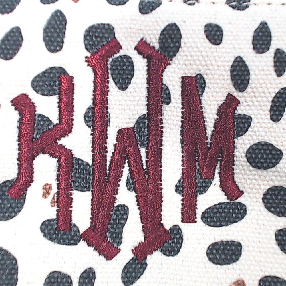 BLOOPER BAG: Monogrammed Keychain Wallet