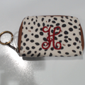 BLOOPER ACCESSORY: Monogrammed Keychain Wallet
