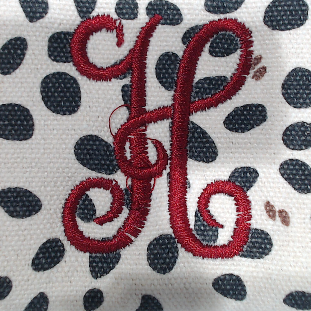 BLOOPER ACCESSORY: Monogrammed Keychain Wallet