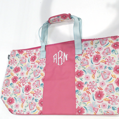 BLOOPER BAG: Monogrammed Weekend Bag