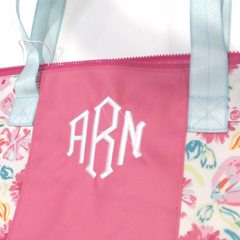 BLOOPER BAG: Monogrammed Weekend Bag