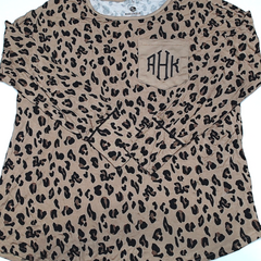 BLOOPER CLOTHING: Monogrammed Pajama Shirt
