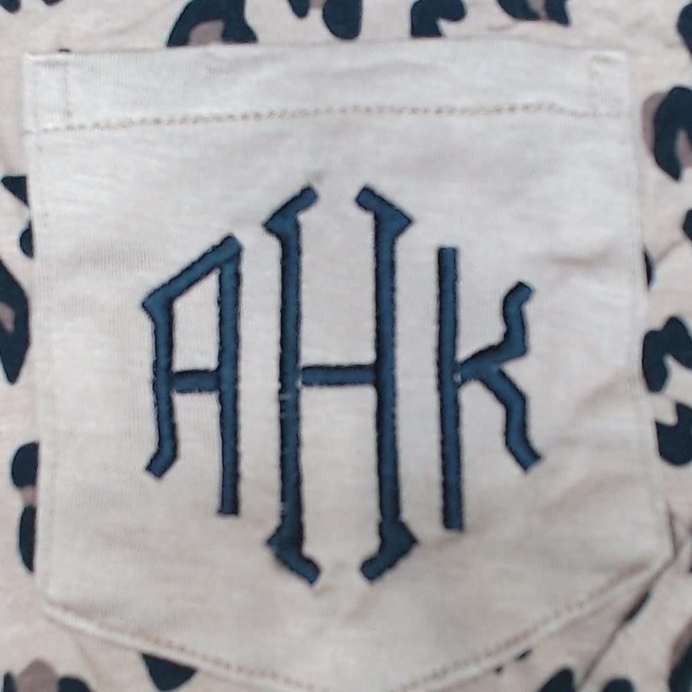 BLOOPER CLOTHING: Monogrammed Pajama Shirt
