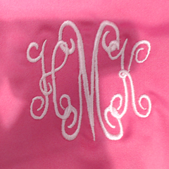 BLOOPER KIDS: Monogrammed Girls Skort