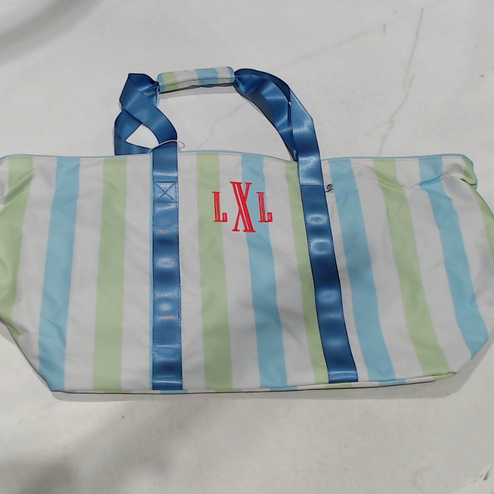 BLOOPER BAG: Monogrammed Extra Large Tote Bag